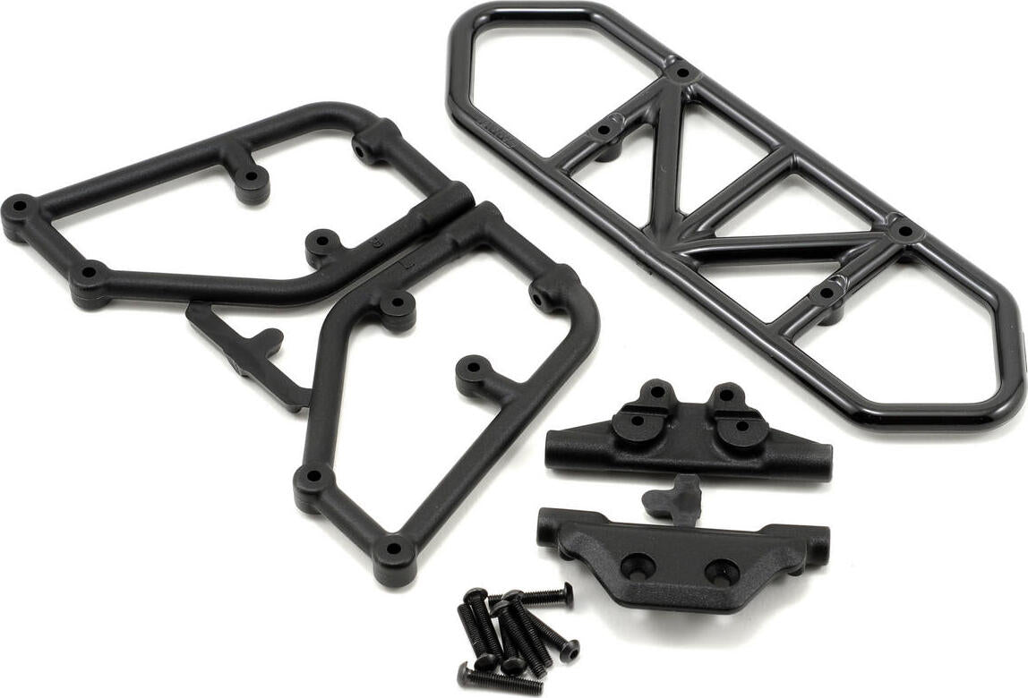 RPM Rear Bumper (Black) (Slash 4x4)